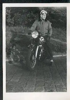 Motorrad. Foto 10,5x15 cm. Keine AK.