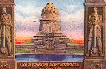 Völkerschlachtdenkmal Leipzig.