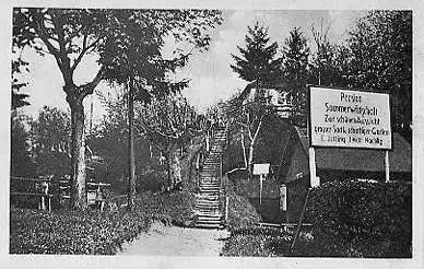 Campow am Ratzeburger See. Restaurant zur schönen Aussicht. Inh. E. Jütting.