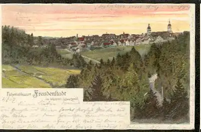 Freudenstadt. Höhenluftkurort Freudenstadt. Im Wwürttemb. Schwarzwald.