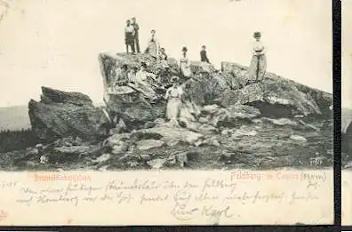 Feldberg im Taunus. Brunhildisbettfelsen.