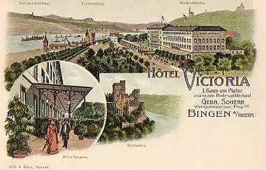 Bingen am Rhein. Hotel Victoria.