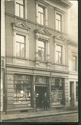 Düsseldorf??. Photogr. O.Werner. Cafe Hahn. Wilhelm Tang.