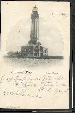 Horst Ostseebad. Leuchtturm.