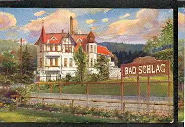 Bad Schlag. Modernes Töchterheim.