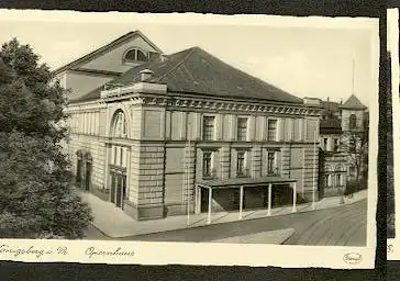Königsberg i. Pr. Opernhaus.