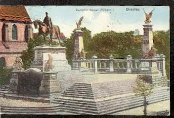 Breslau. Denkmal Kaiser Wilhelm I.