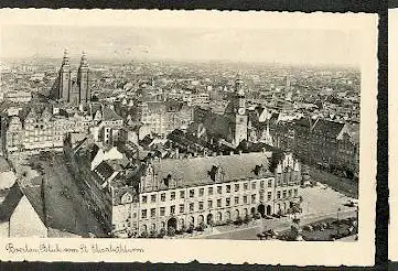 Breslau. Blick vom St. Elisabeththurm.