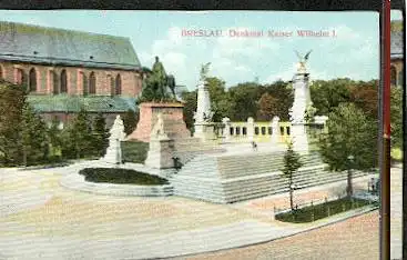 Breslau. Denkmal Kaiser Wilhelm I.