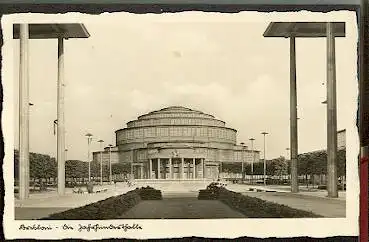 Breslau. Die Jahrhunderthalle.