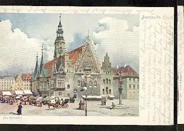 Breslau. Das Rathaus.