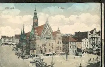 Breslau. Rathaus.