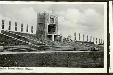 Breslau. Friesenwiese im Stadion.