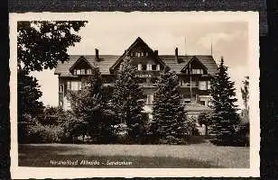 Bad Altheide. Sanatorium.