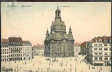 Dresden Neumarkt. Frauenkirche.