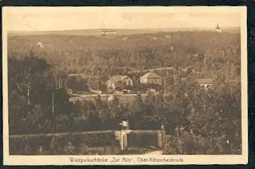 OberKötzschenbroda. Radebeul. Waldparkschänke Zur Alm.
