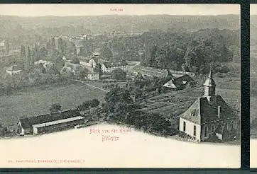 Dresden. Pilnitz. Blick von der Ruine.