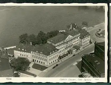 Dresden. Luftbild. Hotel Bellevue.