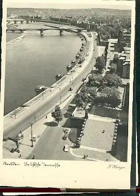 Dresden. Brühlsche Terrasse.