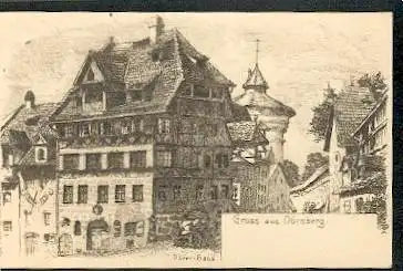 Nürnberg. Dürer Haus.