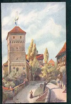 Nürnberg. Heidenturm.