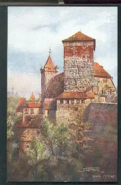 Nürnberg. Fünfeckiger Turm.