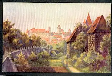 Nürnberg. Blick von Spittlertor.