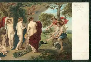 Das Urteil des Paris. Rubens.
