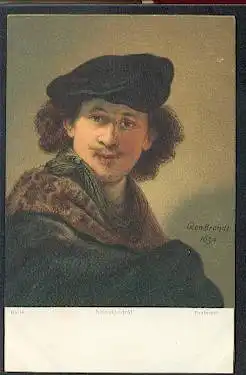 Rembrandt. Selbstporträt.