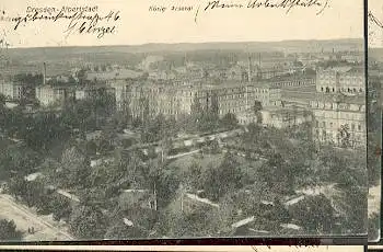 Dresden. Albertstadt. Königl. Arsenal.