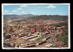 Venezuela. Caracas. Vista Aerea de Ciudad Universitaria.