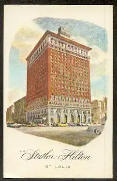 USA. St. Luis. The Statler Hilton.