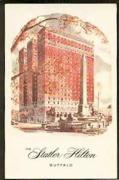 USA. New York. The Statler Hilton.
