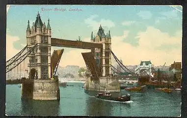 England. London. Tower Bridge.