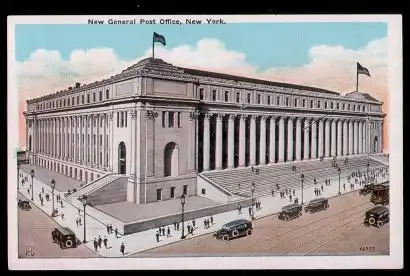 USA. New York. New General Post Office