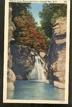 USA. N.Y. Fawn&#039;s Leap. Kaaterskill Clove. Catskill Mts.