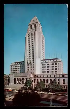 USA. Los angeles. City Hall.