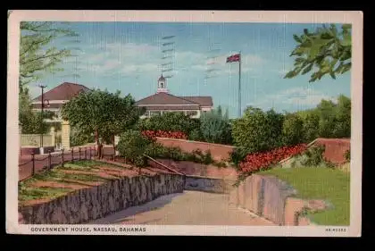 Bahamas. Nassau. Government House.