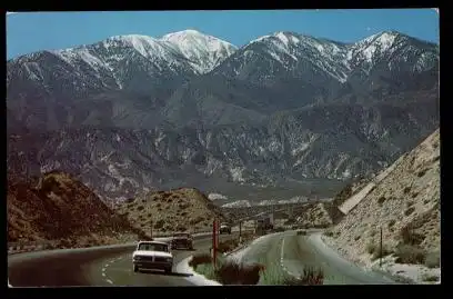 USA. Calif. Cajon Pass. Gateway to Southern California.