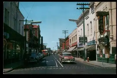 USA. Virginia. Hampton. Queen Street.