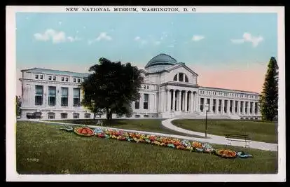 USA. Washington D.C. New National Museum.
