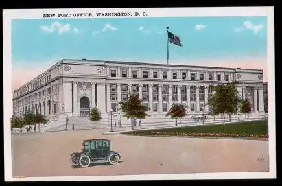USA. Washington D.C. New Post Office.