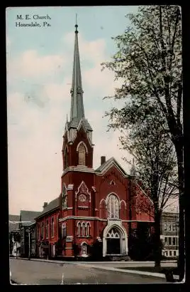 USA. Pa. Honesdale. M.E. Church.