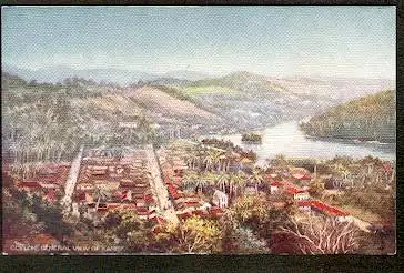 Ceylon. Kandy. General view.