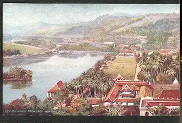 Ceylon. Kandy from Lady Horton's Walk.