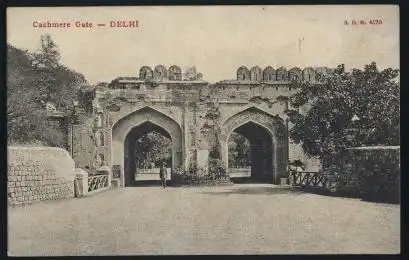 Indien.Delhi. Cashmere Gate.