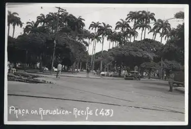 Brasilien. Recife. Placa de Republica.