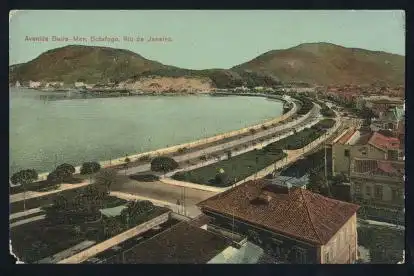 Brasilien. Rio de Janeiro. Botafogo. Avenida Beira Mar.