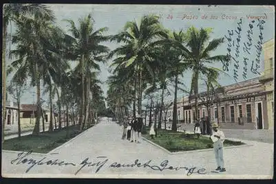 Mexiko. Veracruz. Paseo de los Cocos.