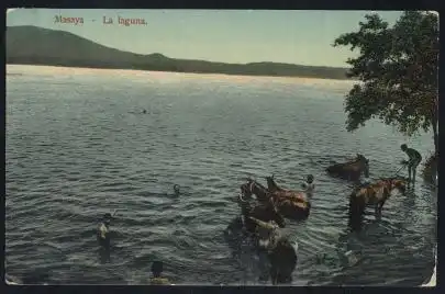 Nicaragua. Masaya. La laguna.